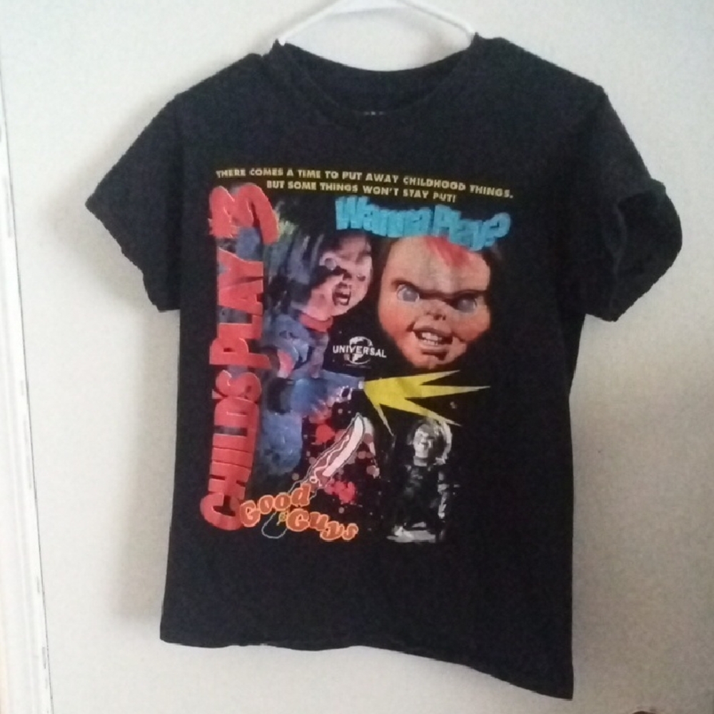 Universal Black Child's Play Graphic Tee